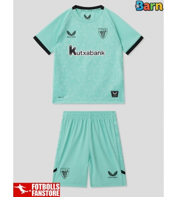 Athletic Bilbao Tredje Tröja Barn 2025-26 Kortärmad (+ Korta byxor)